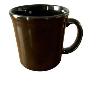 Fiestaware Fiesta Ware Coffee Java Mug Black 12oz Homer Laughlin Java Mug 12 oz